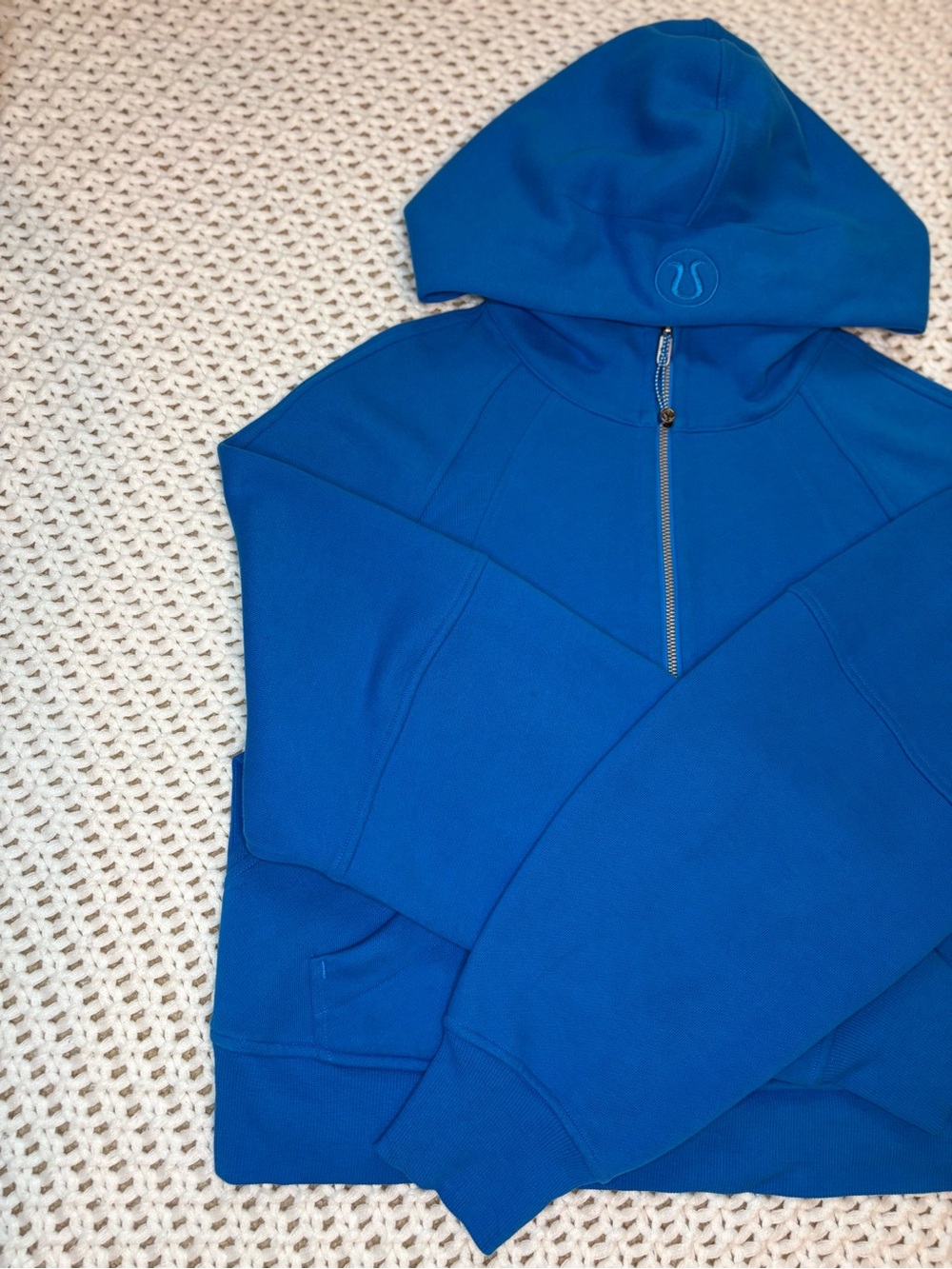 RARE! lululemon poolside scuba oversized half zip hoodie size xs/s - Picture 3 of 12